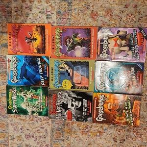 Goosebumps series 9 books
